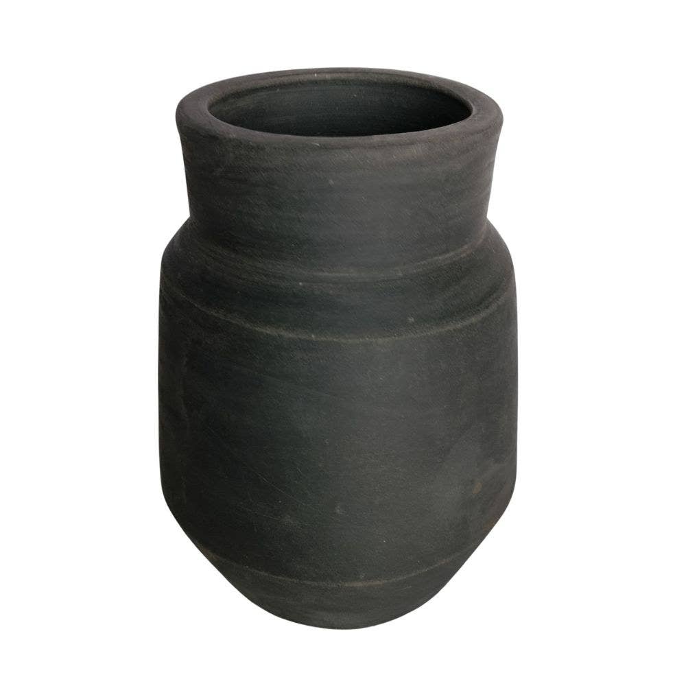 Vase noir Ikaria