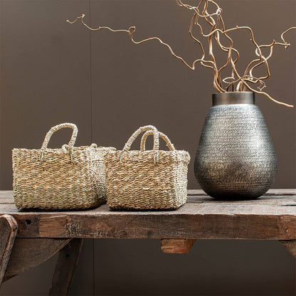 Panier en jonc de mer - Erika