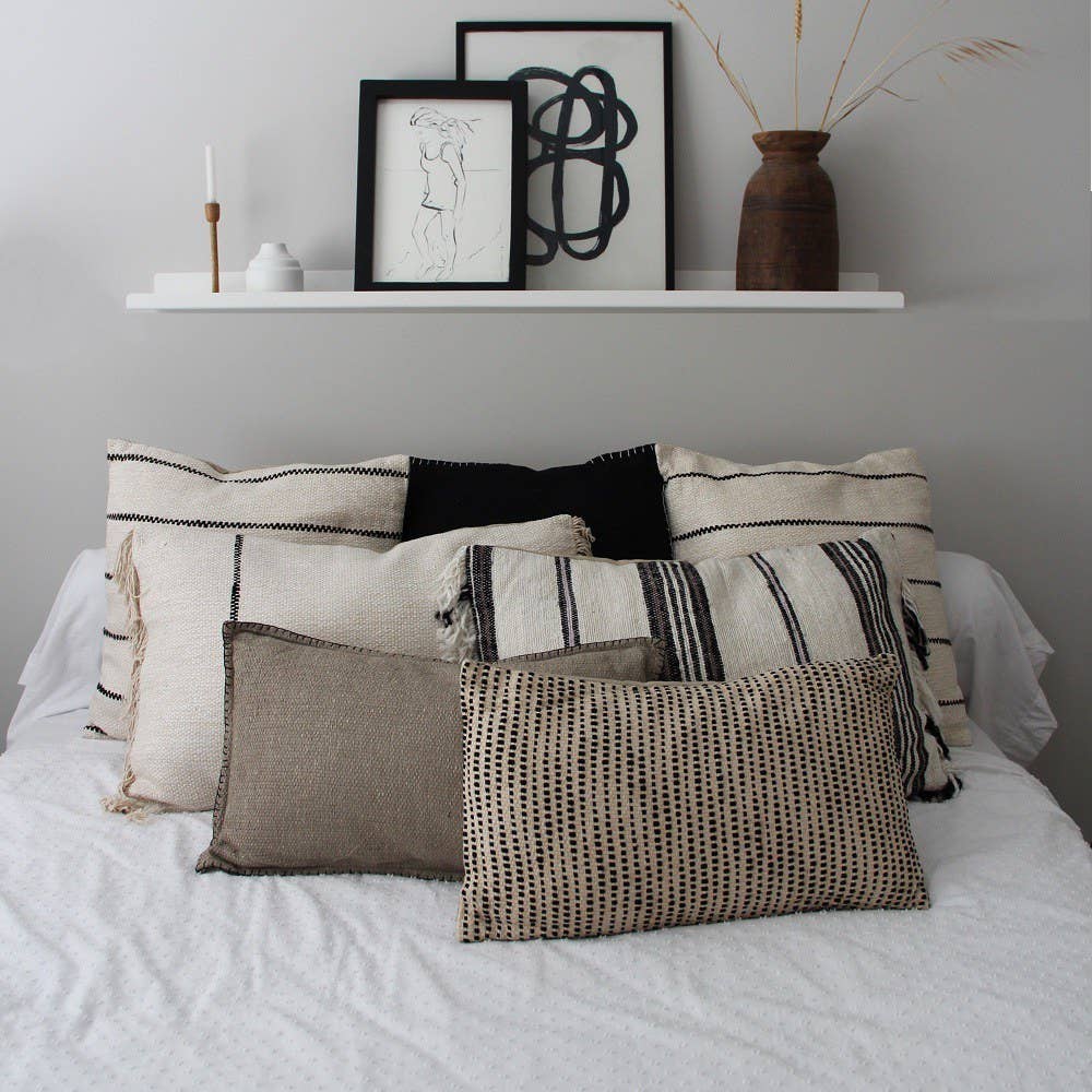Coussin blanc Esmee