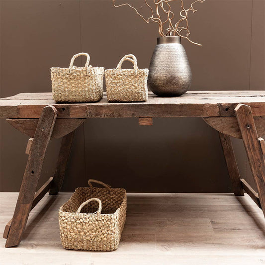 Panier en jonc de mer - Erika
