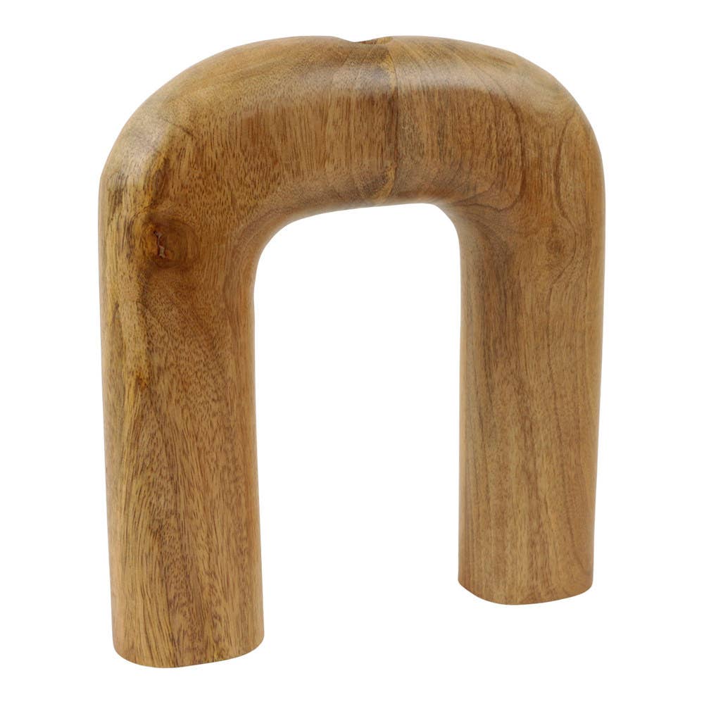 Vase en bois Flow