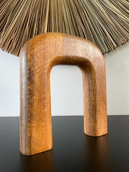 Vase en bois Flow