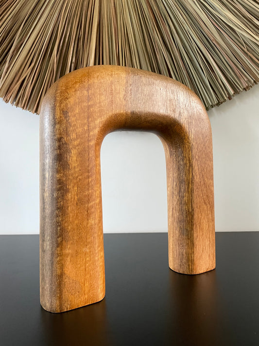 Vase en bois Flow